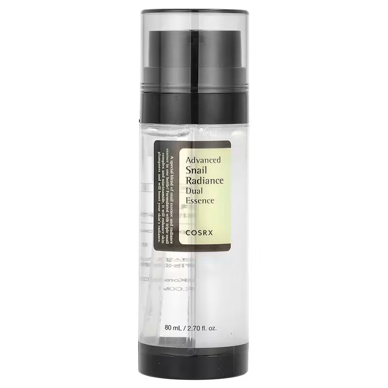 COSRX Advanced Snail Radiance Dual Essence – Hydration & Repair in One Step