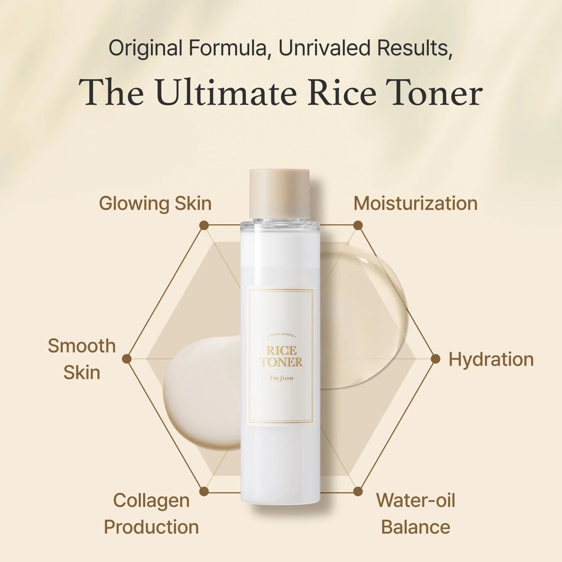 RICE TONER 150ML I'M FROM